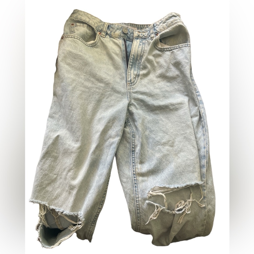 Garage light wash jeans